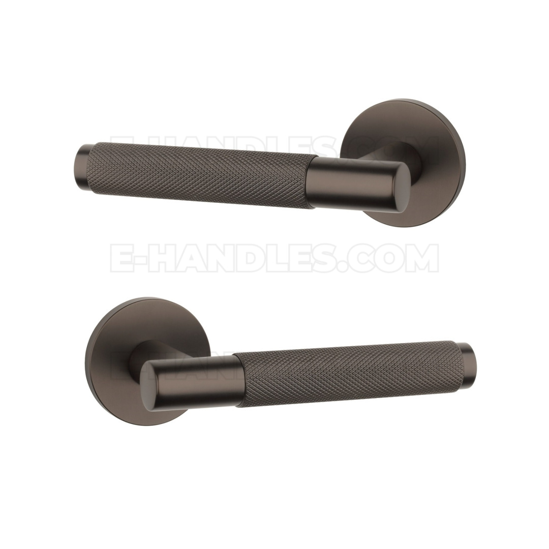 APRILE MOLINIA R slim 7 mm BR - brązowy - klamka do drzwi